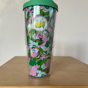 COPY - Masters Floral Tumbler with Green Lid